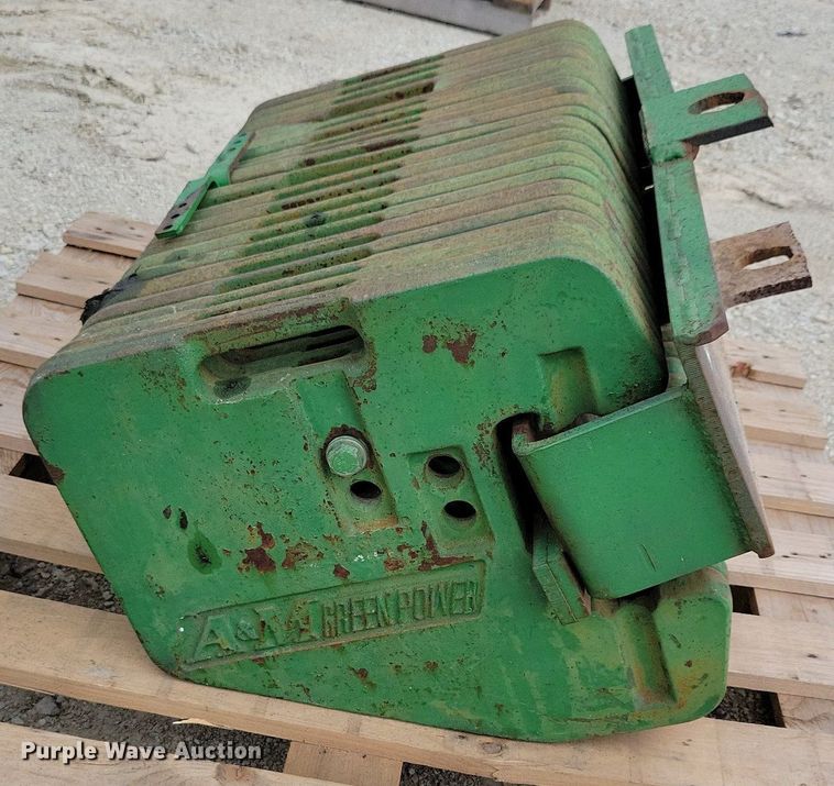 image for item DR4362 (21) A&M Greenpower front suitcase weights