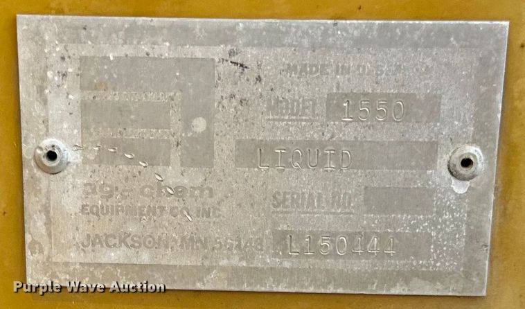 image for item DV5837 AG Chem  Terra Gator 1603T applicator