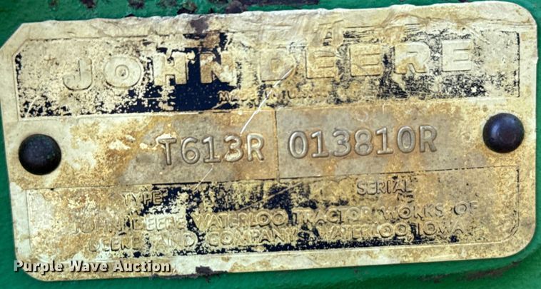 image for item DX3478 1972 John Deere 4320 tractor