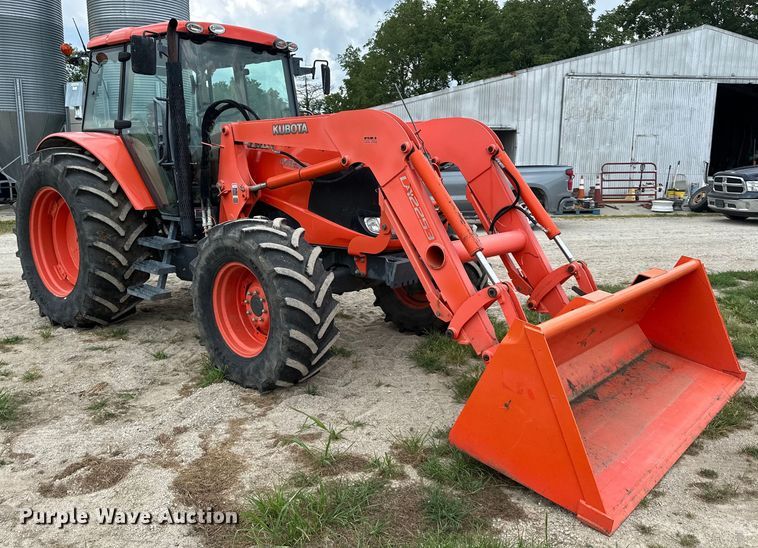 image for item EJ6396 Kubota  M126X MFWD tractor
