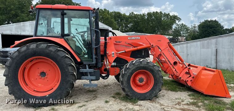 image for item EJ6396 Kubota  M126X MFWD tractor