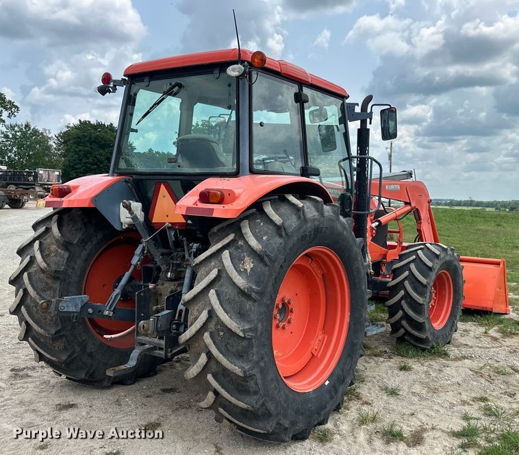 image for item EJ6396 Kubota  M126X MFWD tractor