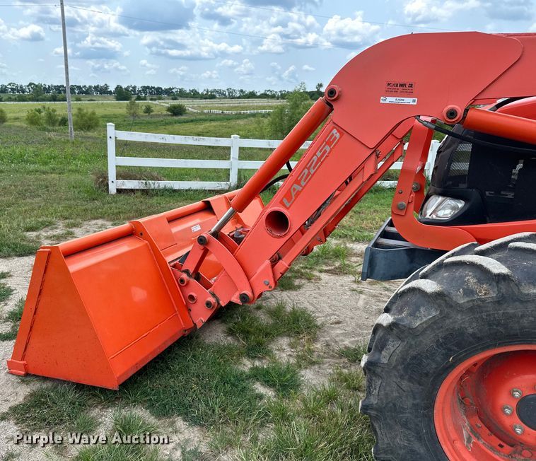 image for item EJ6396 Kubota  M126X MFWD tractor