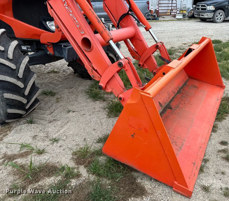 image for item EJ6396 Kubota  M126X MFWD tractor