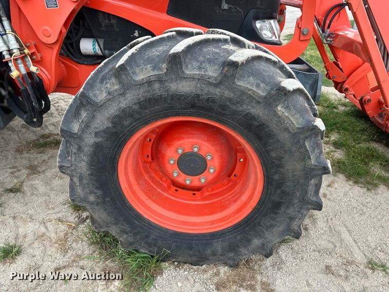 image for item EJ6396 Kubota  M126X MFWD tractor