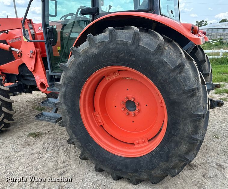image for item EJ6396 Kubota  M126X MFWD tractor
