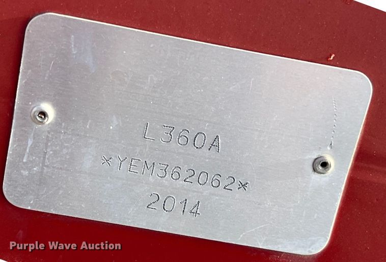 image for item EK8901 2014 Case L360A loader