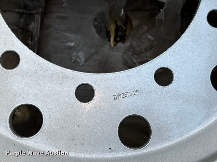 image for item MU9892 Approximately 184 Jantsa DW25Bx26 baler wheels