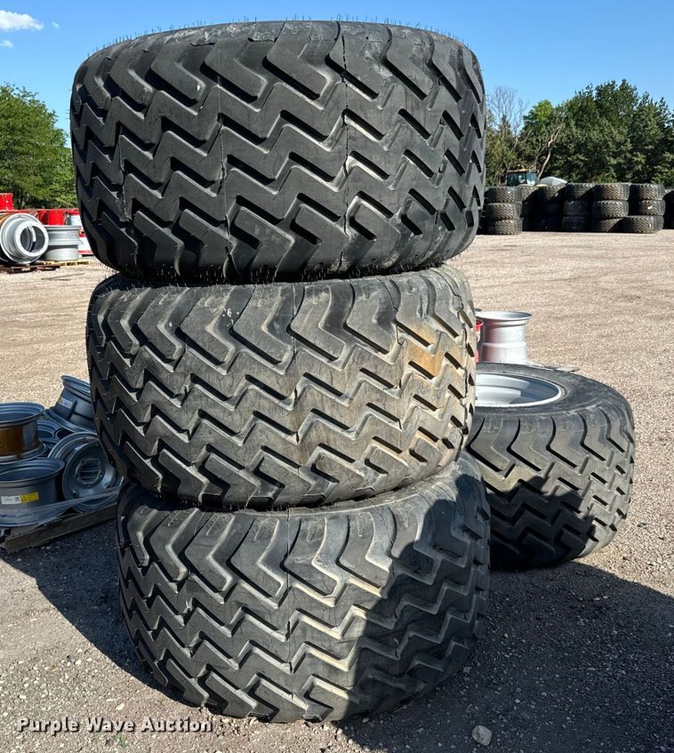 image for item MU9901 (4) Alliance Flotmaster 381 710/50R26.5 IMP tires and wheels