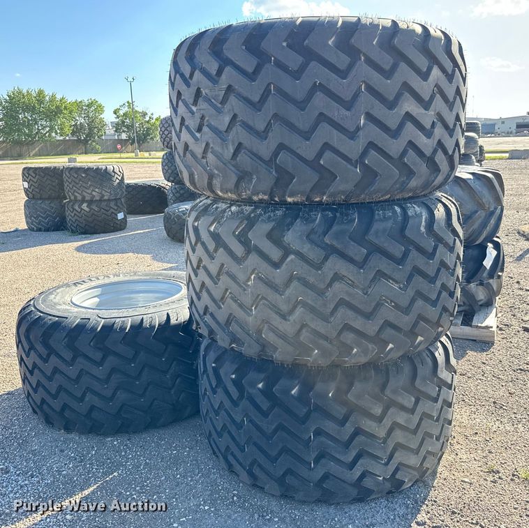 image for item MU9901 (4) Alliance Flotmaster 381 710/50R26.5 IMP tires and wheels