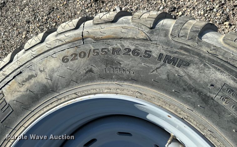 image for item MU9904 Alliance  620/55R26.5 Flotmaster 381 tire and wheel