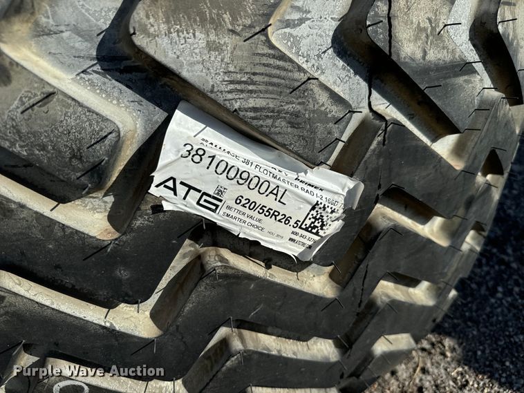 image for item MU9904 Alliance  620/55R26.5 Flotmaster 381 tire and wheel