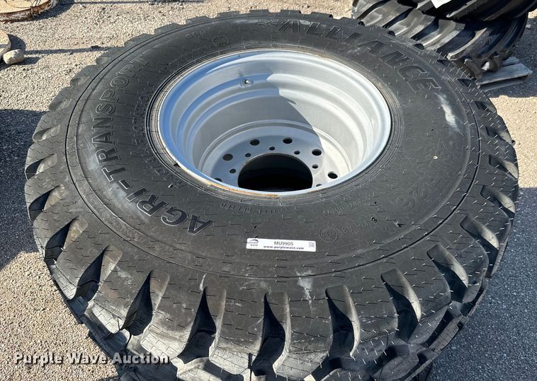 image for item MU9905 (2) Alliance Agri-Transport 28LR26 tires and wheels