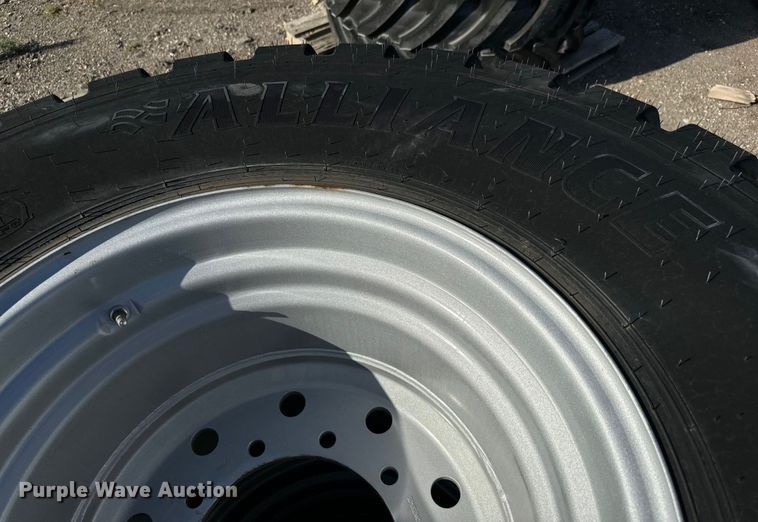 image for item MU9905 (2) Alliance Agri-Transport 28LR26 tires and wheels
