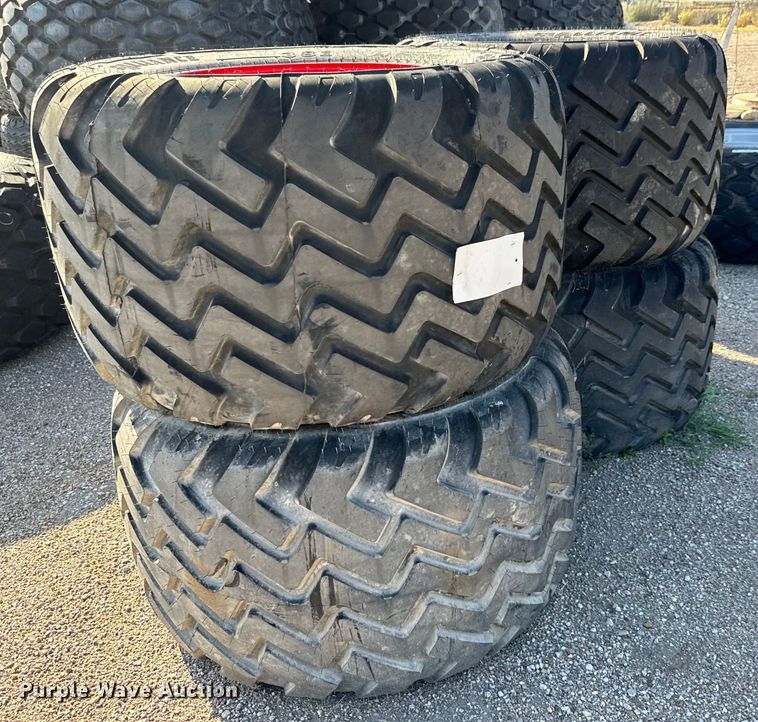 image for item MU9907 (4) Alliance 620/40R22.5 IMP tires and wheels