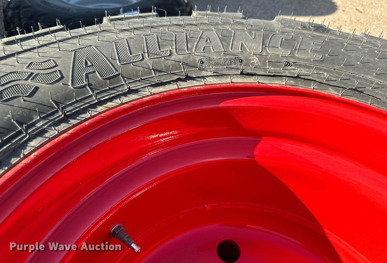 image for item MU9907 (4) Alliance 620/40R22.5 IMP tires and wheels