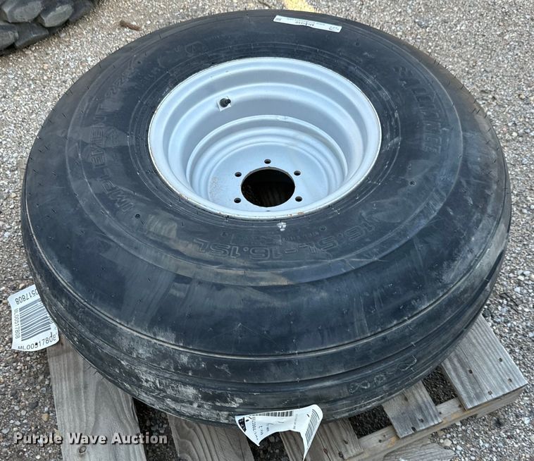 image for item MU9910 (7) Alliance 16.5L-15SL tires and wheels