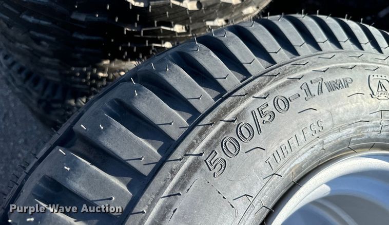 image for item MU9911 (19) Alliance 500/50-17 IMP tires and wheels