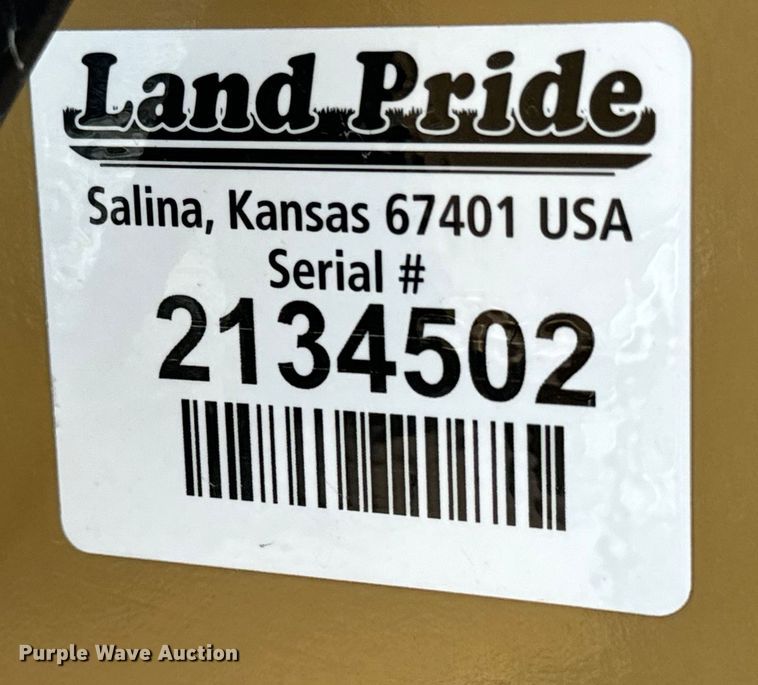 image for item MV9013 Land Pride  RCPM3760 side boom rotary mower