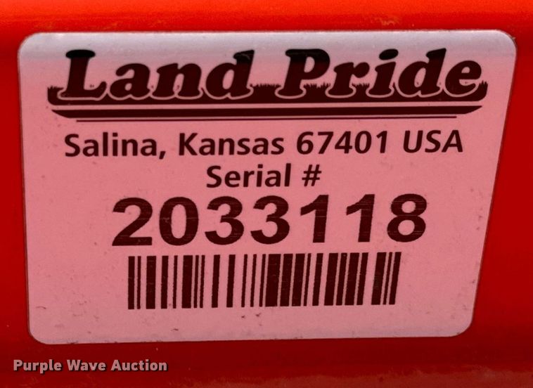 image for item MV9014 Land Pride  RCR1872 rotary mower