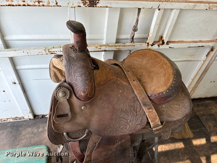 image for item NQ9686 1995 Sundowner Rancher Special livestock trailer