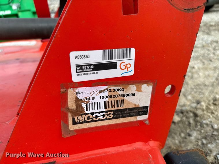 image for item NQ9719 Woods BB72.30KO rotary mower