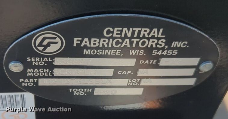 image for item NW9637 Woods Gannon 4x2  box blade