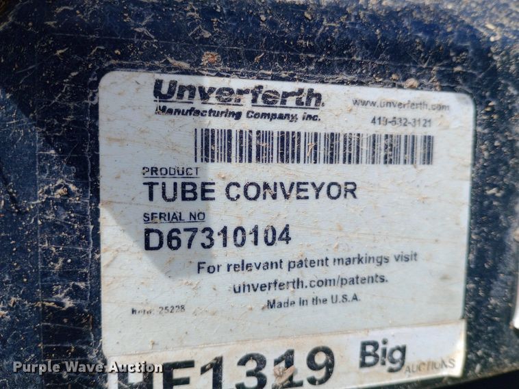 image for item NY9388 Unverferth planter auger