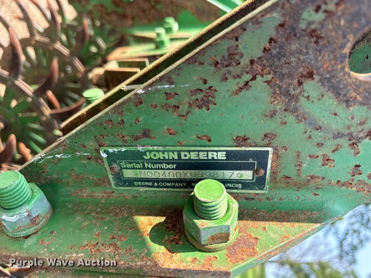 image for item OG9592 John Deere 400 rotary hoe