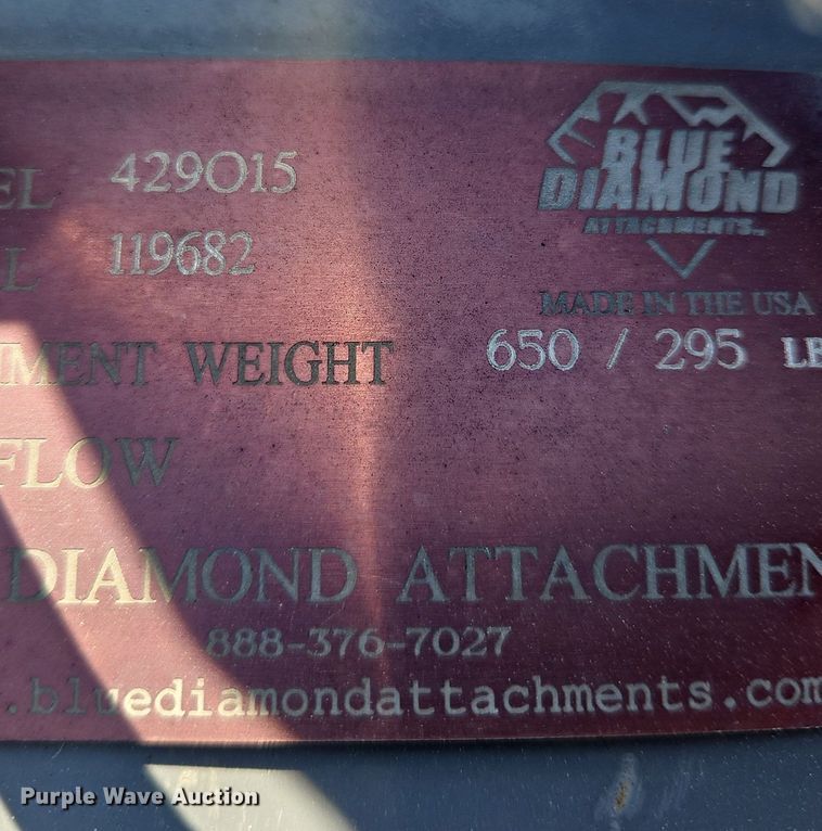 image for item OJ9751 Blue Diamond  rotary tiller 