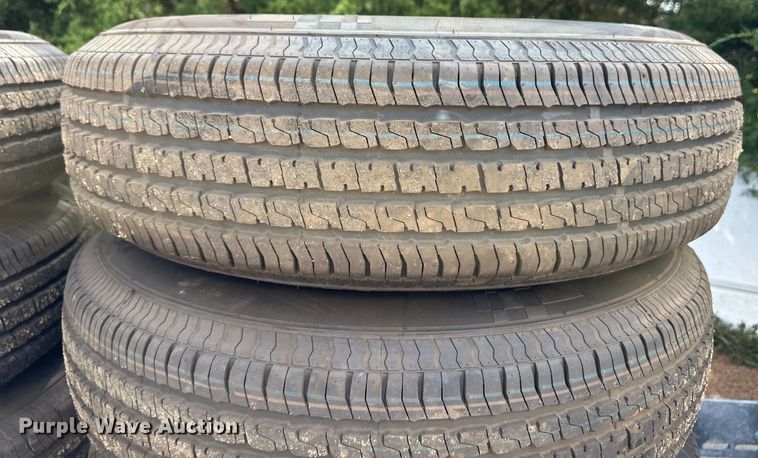 image for item OM9505 (8) 235/80R16 tires and wheels