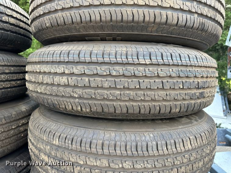 image for item OM9505 (8) 235/80R16 tires and wheels
