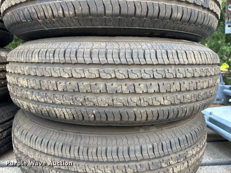 image for item OM9505 (8) 235/80R16 tires and wheels