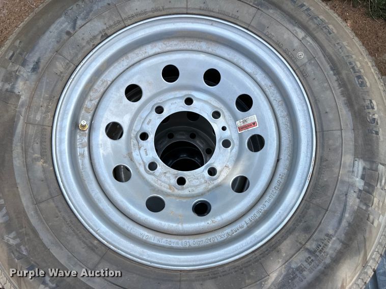 image for item OM9505 (8) 235/80R16 tires and wheels