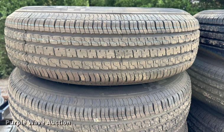 image for item OM9505 (8) 235/80R16 tires and wheels