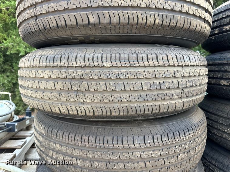 image for item OM9505 (8) 235/80R16 tires and wheels