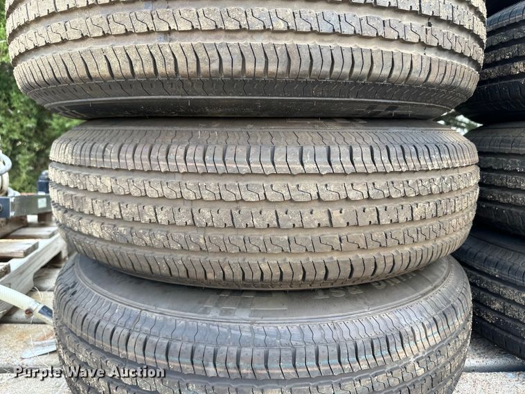 image for item OM9505 (8) 235/80R16 tires and wheels