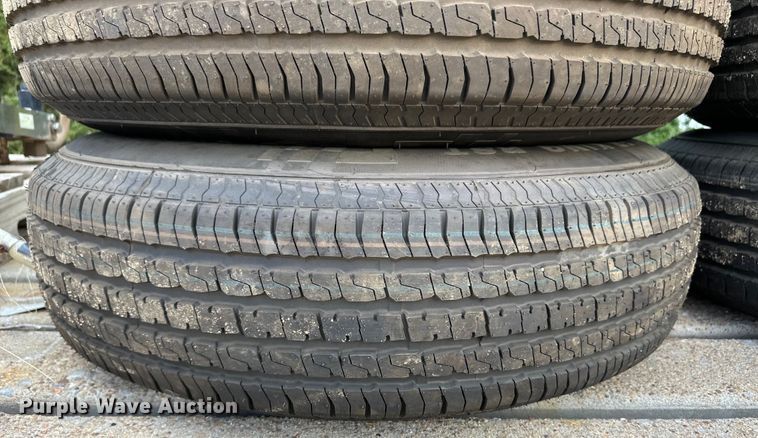 image for item OM9505 (8) 235/80R16 tires and wheels