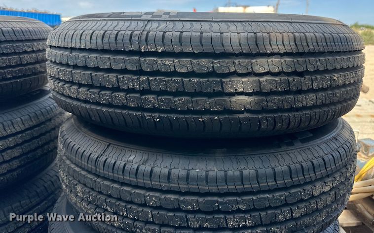 image for item OM9505 (8) 235/80R16 tires and wheels