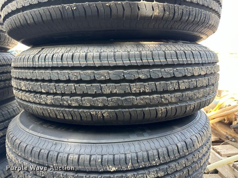 image for item OM9505 (8) 235/80R16 tires and wheels