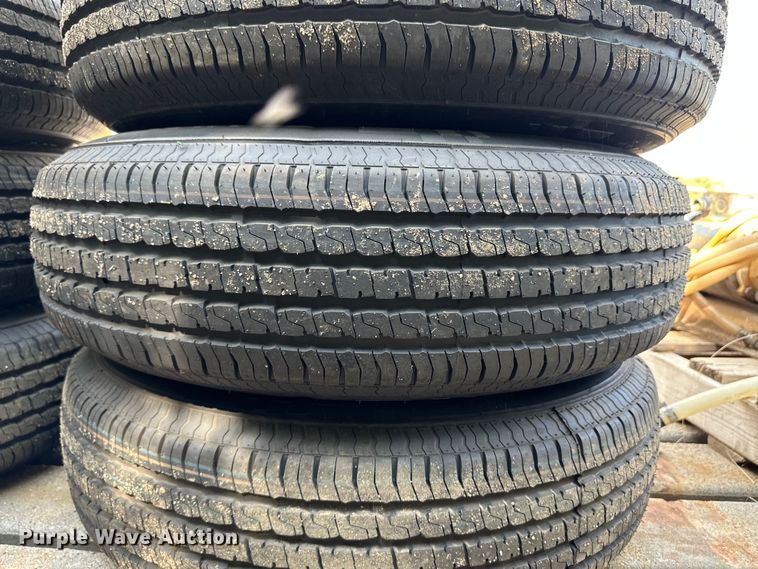 image for item OM9505 (8) 235/80R16 tires and wheels