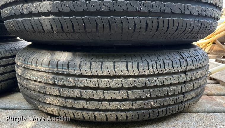 image for item OM9505 (8) 235/80R16 tires and wheels
