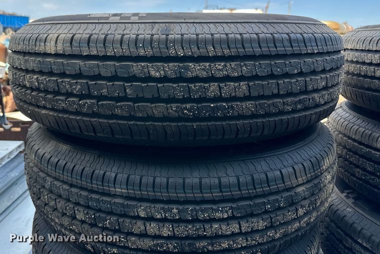 image for item OM9505 (8) 235/80R16 tires and wheels