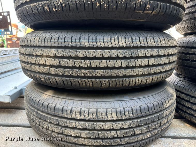 image for item OM9505 (8) 235/80R16 tires and wheels