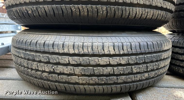 image for item OM9505 (8) 235/80R16 tires and wheels