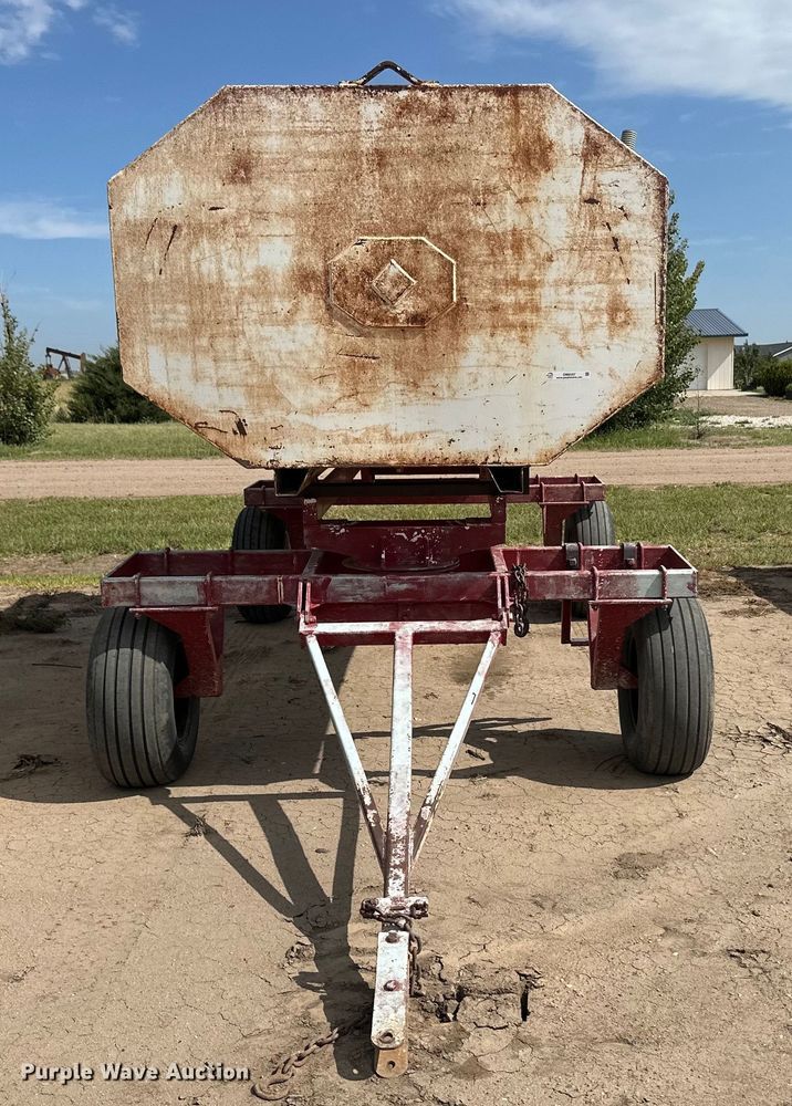 image for item OM9507 Shop built tank trailer