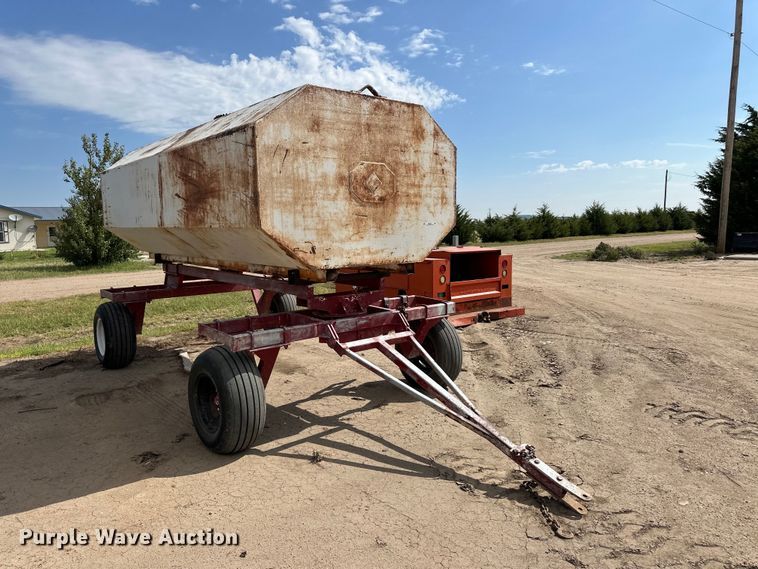image for item OM9507 Shop built tank trailer