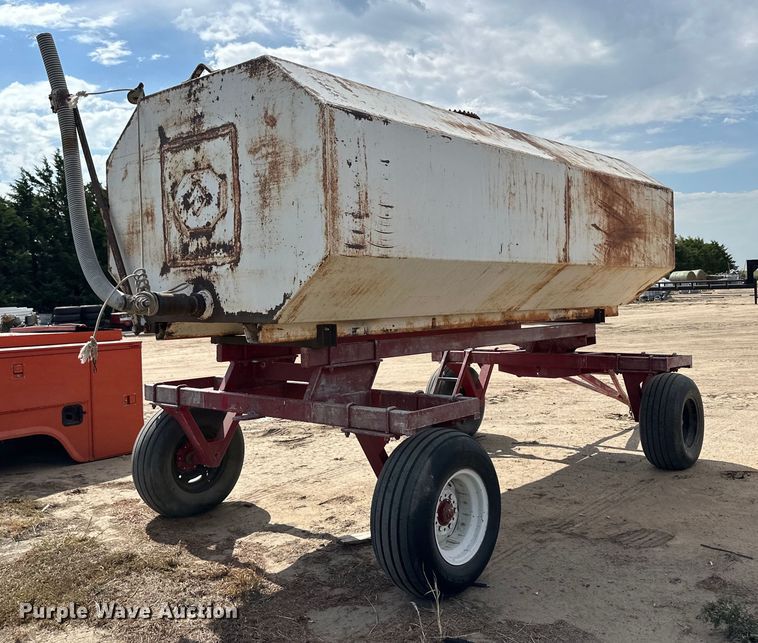 image for item OM9507 Shop built tank trailer