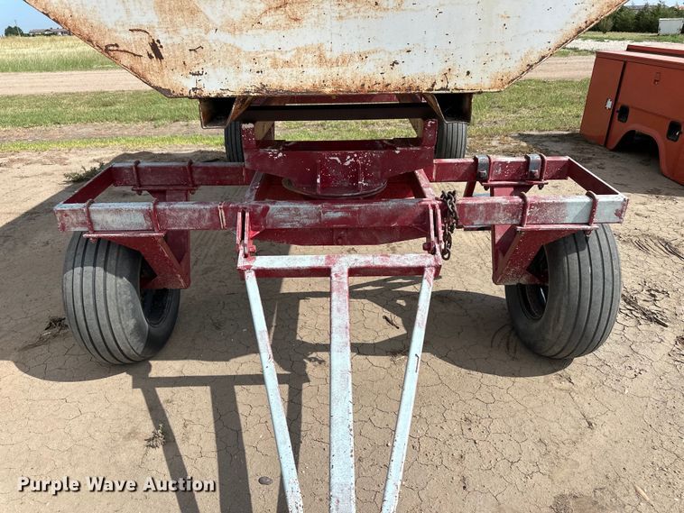 image for item OM9507 Shop built tank trailer