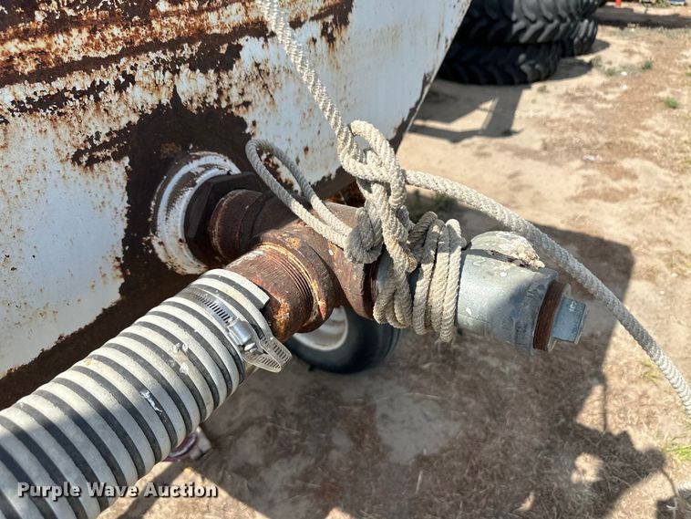 image for item OM9507 Shop built tank trailer